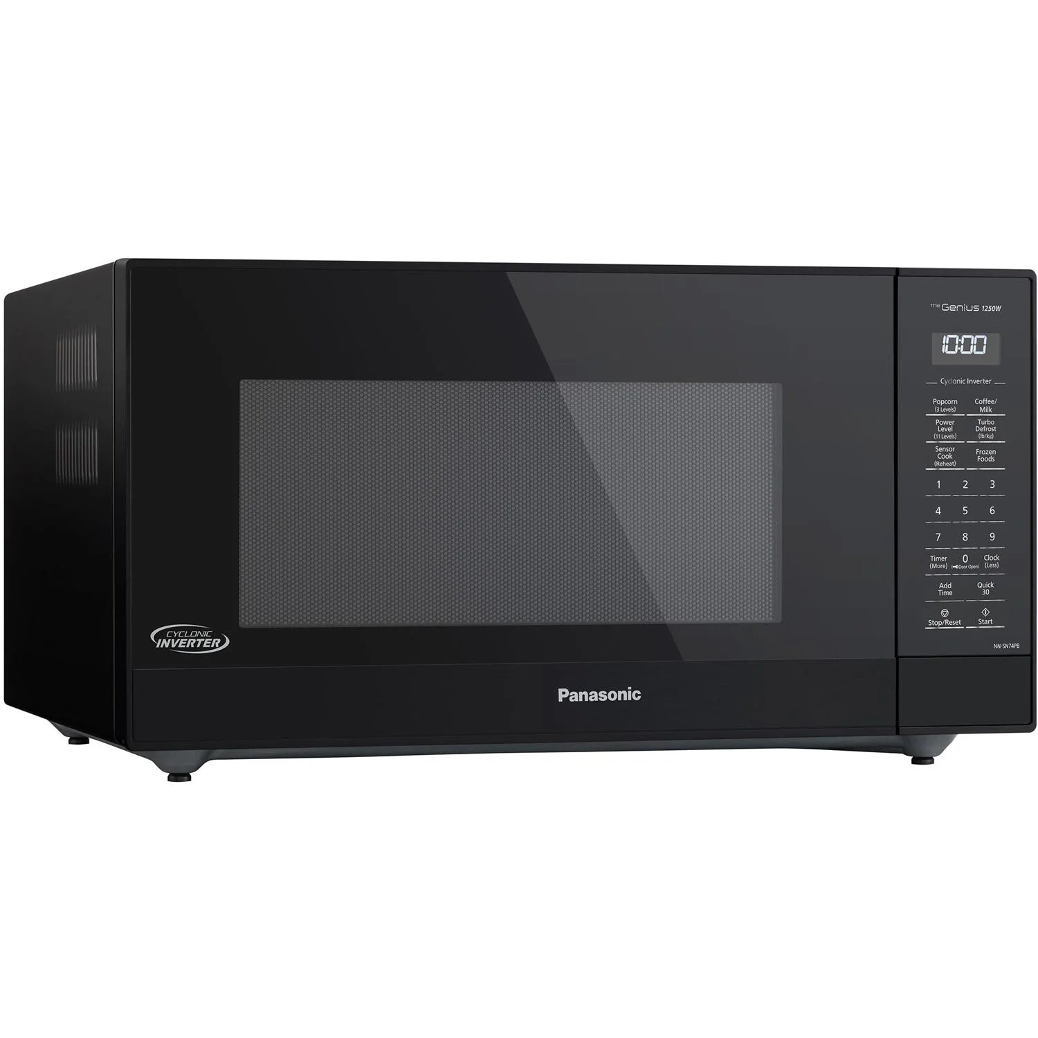 Panasonic 1.6-cu. ft. 1250W Countertop Microwave with Inverter Technology, Black NN-SN74PB