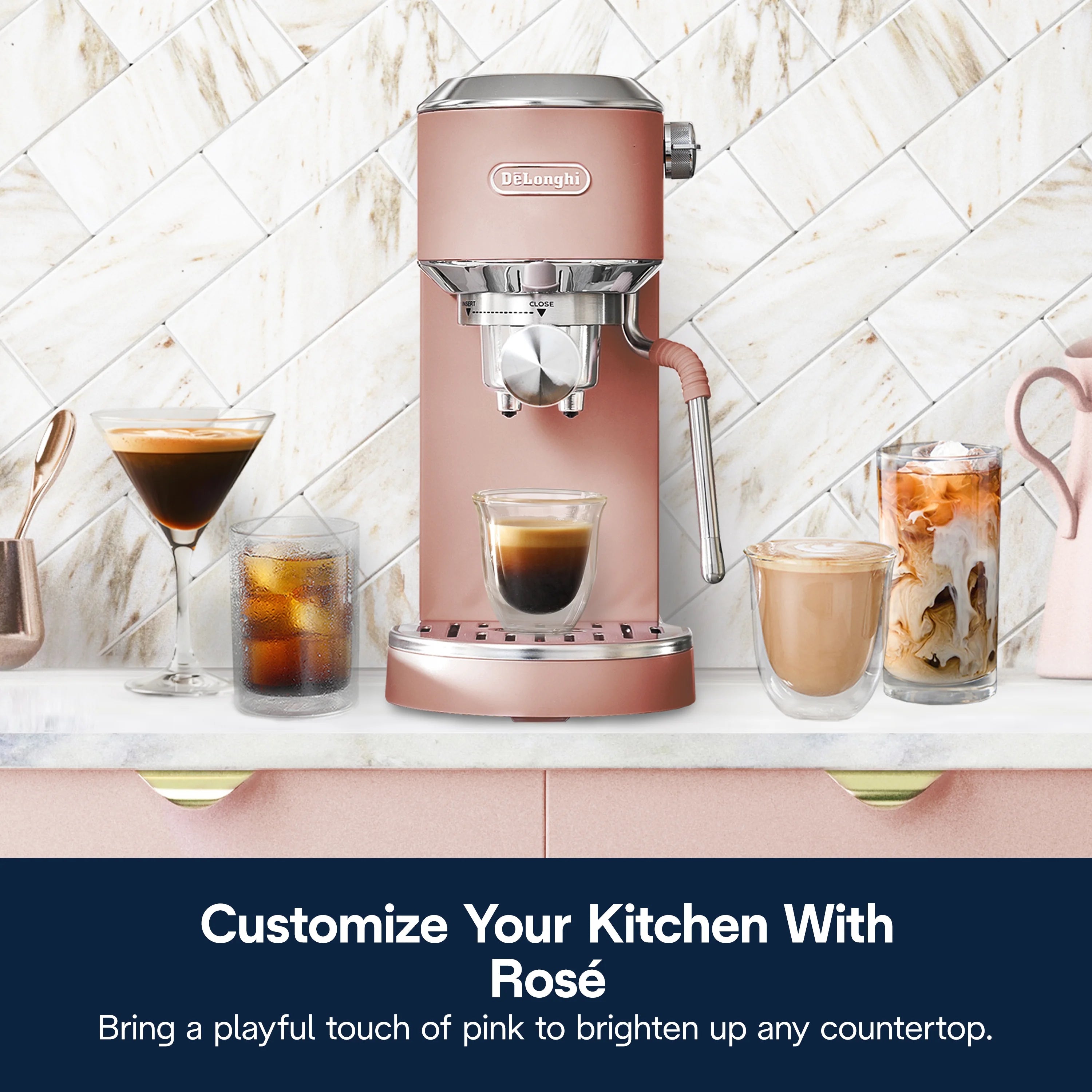 De'Longhi Dedica Duo Espresso Machine, Compact Size with Built in Frother for Latte Art, Brew Espresso, Cold Brew, Lattes & More, Stainless Steel