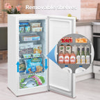 Arctic King 7.1 Cu ft Upright Convertible Freezer/Refrigerator, White