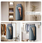 Portable Clothes Dryer Mini Clothes Dryer Save Space Folding Compact Dryer Machine With Dry Bag For Laundry Electric Portable Dryer For Camping ��Business Trip�� Travel ��Home And Apartment Grey