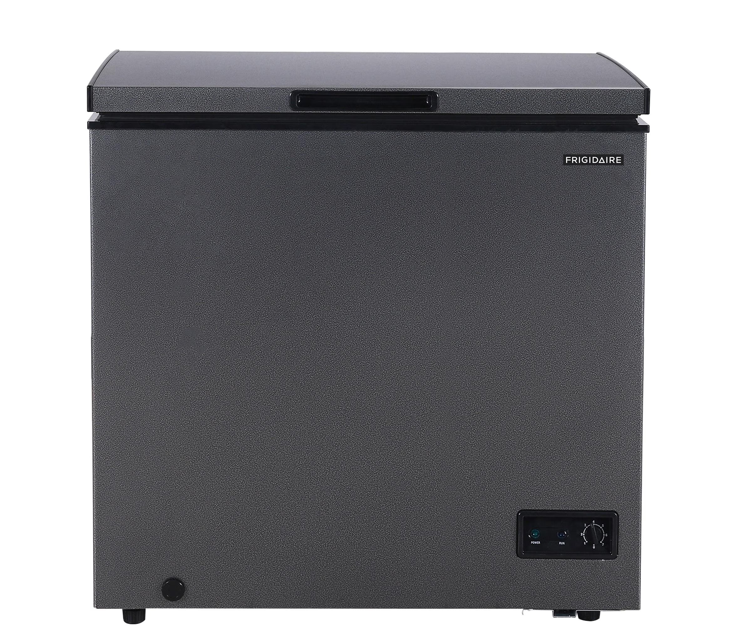 Frigidaire, 5.0 Cu. ft. Chest Freezer, Black Granite Design