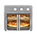 Kalorik MAXX 26 Quart Air Fryer Oven, Stainless Steel, A large chicken, 26-Quart Capacity