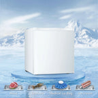 KNDKO Upright Freezer, 1.2cu.ft Mini Freezer with Adjustable Thermostat & Removable Shelves, Stand Up Freezer for Home/Office/Dorm, White
