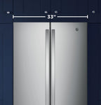GE Appliances Freestanding Refrigerator, Silver