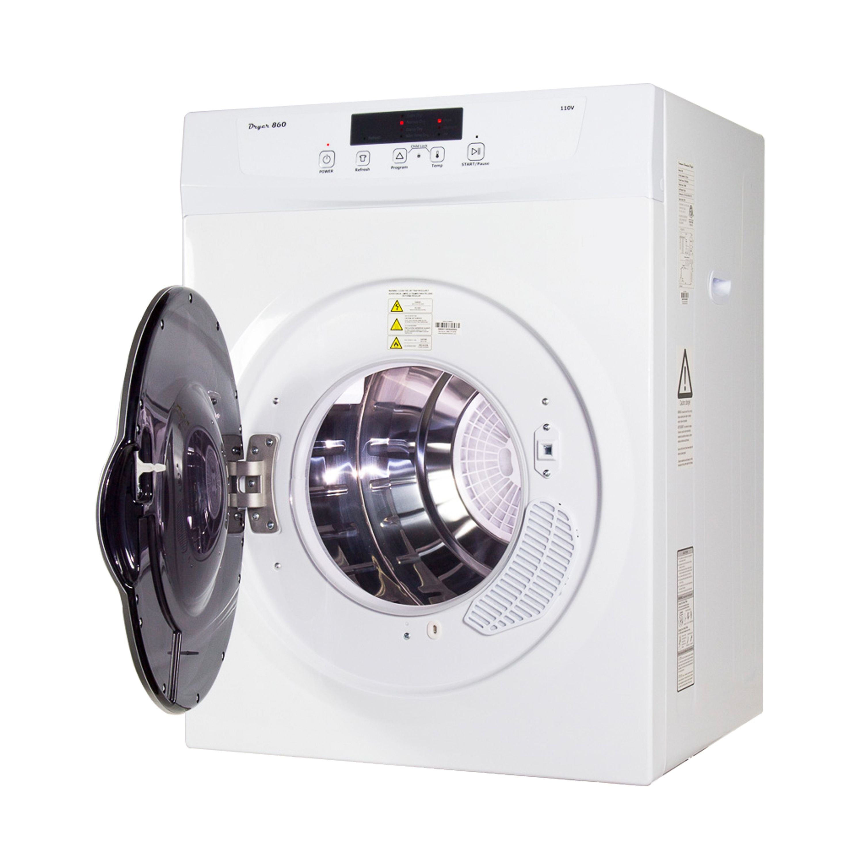 Equator 3.5 cu.ft. 110 V Front Load Compact Standard Vented Sensor Dry/Refresh in White
