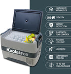 Koolatron 12V Portable Freezer/Refrigerator w/ Bluetooth 42 qt (40L)