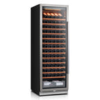 Ca'Lefort 24 inch 166-Bottle Wine Cooler Refrigerator???Freestanding/Built-In??? Dual Zone 3-Color LED Lighting ??? for Home, Bar & Office