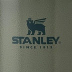 Stanley Classic Stay-Hot French Press Coffee Maker 48 oz | 5 Minute Brew, 4 Hours Hot | Mesh Filter for Coffee Grounds | Insulated Stainless Steel French Press | BPA-Free | Hammertone Green