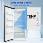 Smad 33 inch All Refrigerator in Stainless Steel F21ARESSS 21 Cu ft Right Door Fridge