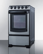 20" Wide Electric Smooth-Top Range