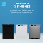 Equator 24" Built in 14 place Dishwasher in Stainless Energy Star Certfied, Quiet Operation and Advanced Santization
