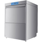 208-240V High-Temp Undercounter Commercial Dishwasher/Glasswasher Built-In Booster, Built-In Detergent & Rinse Aid Pumps, 3-phrase