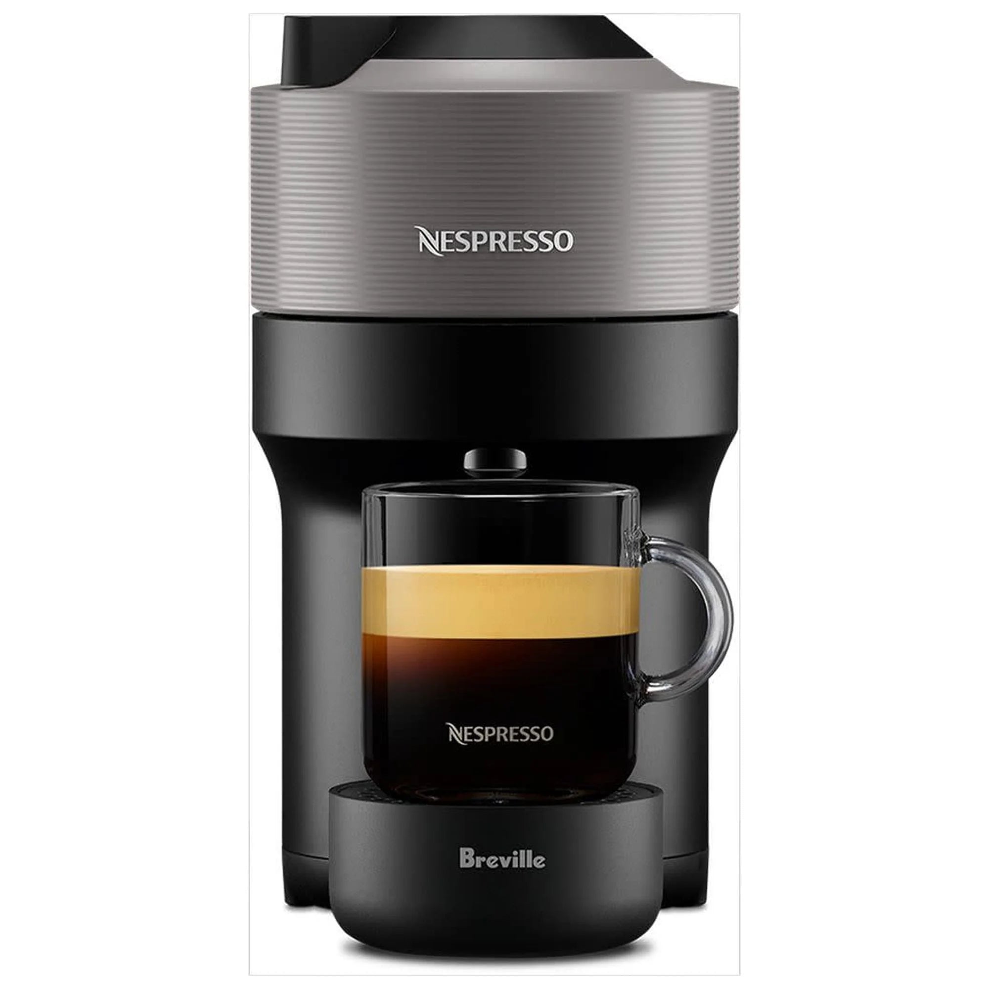 Nespresso Vertuo Pop by De'Longhi Coffee and Espresso Maker with Coffee Tasting Set, Black
