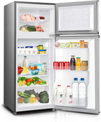 2-Gig RC-2450SLG 4.5 cu. ft. Compact Mini Refrigerator with Top Mount Freezer