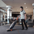 Hoover Commercial HushTone 13+ Plus Upright Vacuum Cleaner, Gray, CH54113