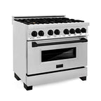ZLINE KITCHEN AND BATH RAZWM36G professional gas range