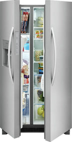 Frigidaire Frsc2333a 36" Wide 22.30 Cu. Ft. Side By Side Refrigerator - Stainless Steel