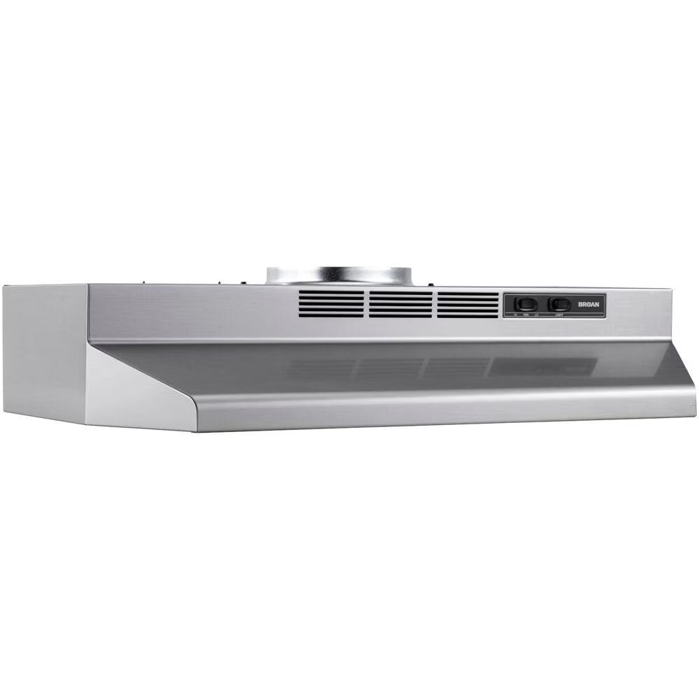 Broan 36" Convertible Range Hood, 230 CFM, Max Blower