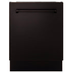 24" Top Control Tall Tub Dishwasher in Red Gloss with Stainless Steel Tub and 3rd Rack (DWV-RG-24)