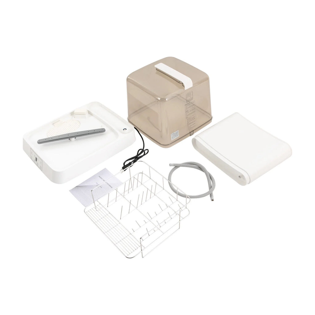 Portable Mini Dishwasher Countertop Dish Washing Machine W/ Washing Programs