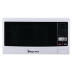 Magic Chef 1.6 Cu. ft. 1100W Countertop Microwave Oven with Push-Button Door in Black, New