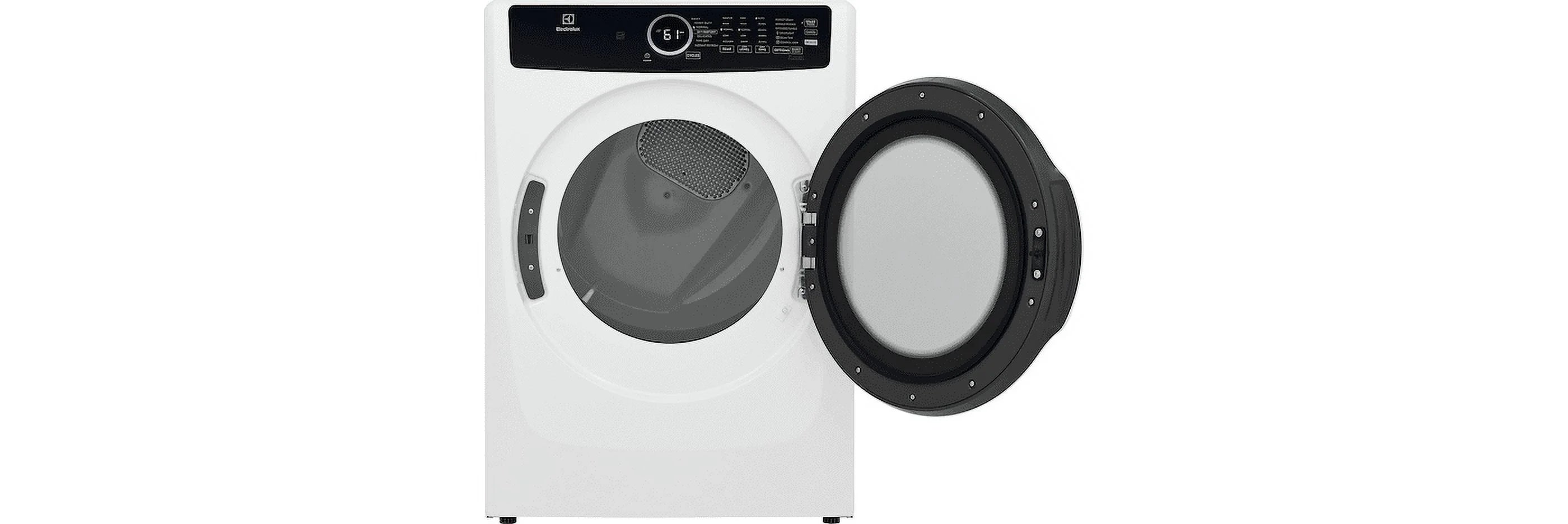 Electrolux Front Load Perfect Steam Electric Dryer with Instant Refresh, 8.0 Cu. Ft.