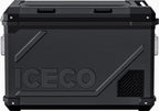 APL55 Aluminum Dual Zone 58QT Portable Cooler Black