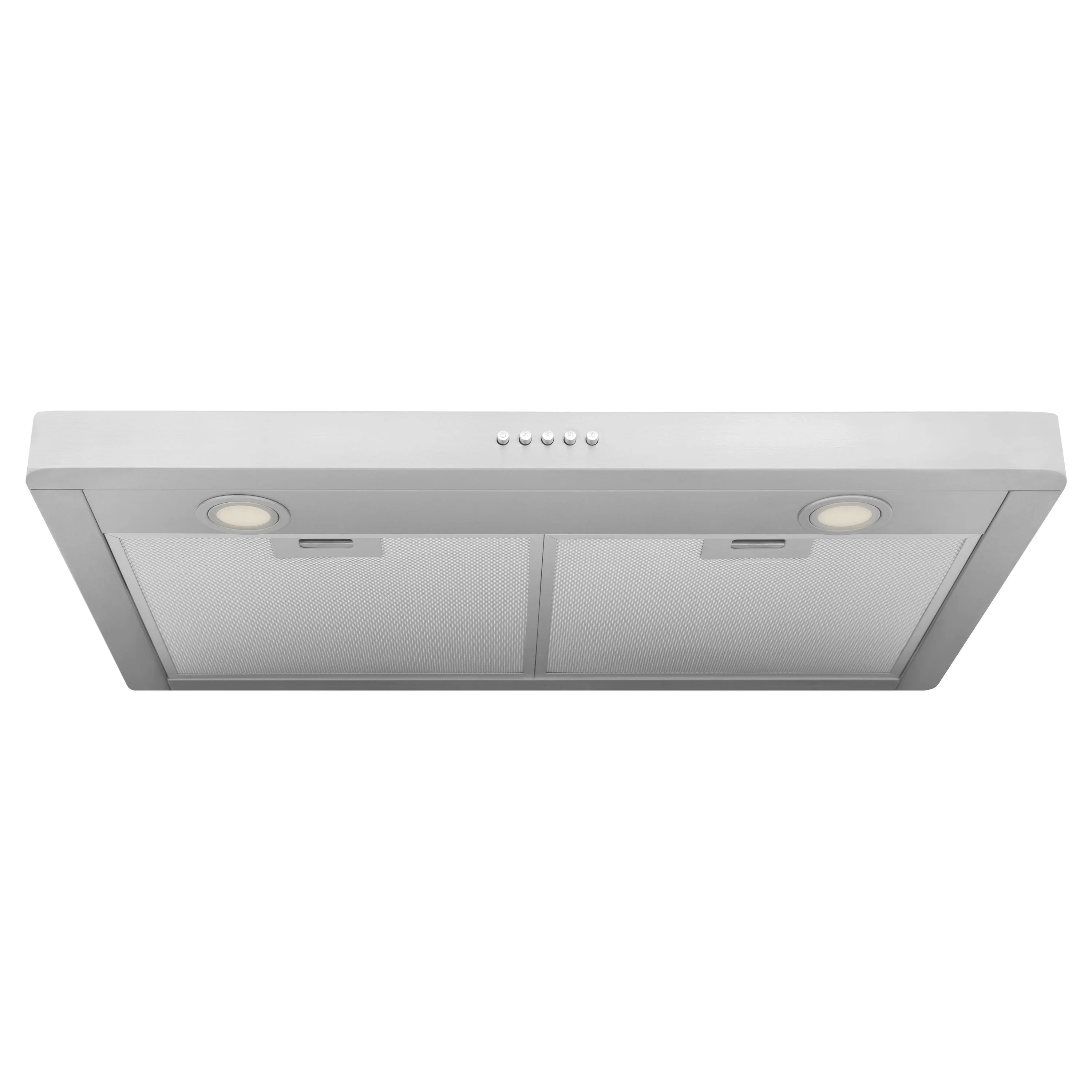 ZLINE 30" 400 CFM Ducted Under Cabinet Range Hood in Stainless Steel - Hardwired Power (617-30)