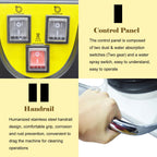 INTBUYING Carpet Cleaning Machine Carpet Extractor 30L/40L/60L/80L 110V/220V