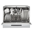 Danby 6 Place Setting Countertop Dishwasher in White (DDW621WDB)