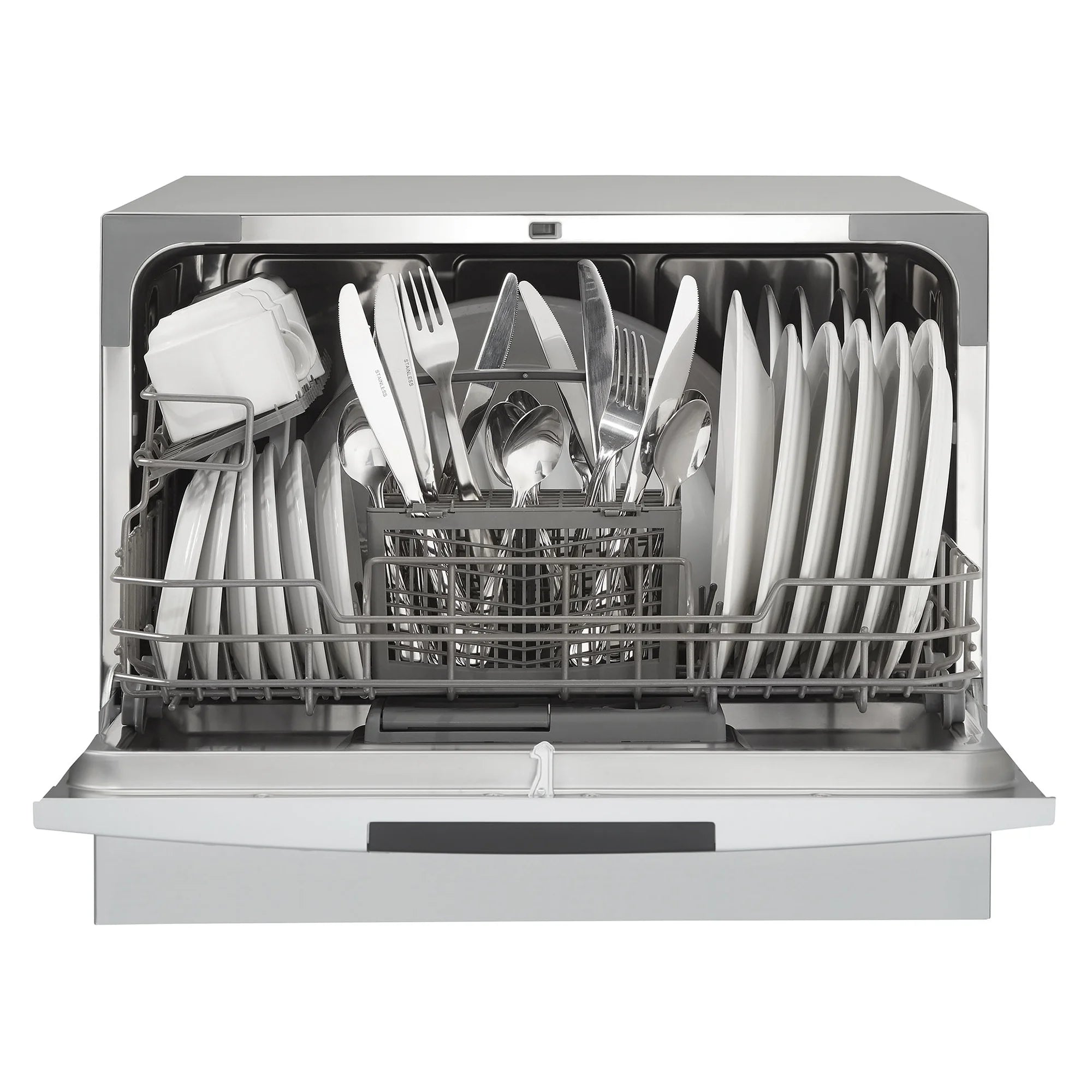Danby 6 Place Setting Countertop Dishwasher in White (DDW621WDB)
