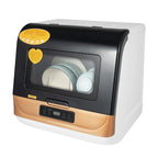 Compact Countertop Dishwasher Portable Mini Dish Washer 4 Washing Programs 110V