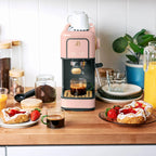 Beautiful Slim Espresso Machine with 20-Bar Pressure, Black Sesame by Drew Barrymore