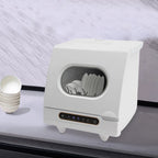 Portable Countertop Dishwasher 5 Washing Programs with Water Tank Leak-Proof Dry