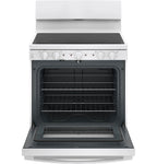 GE APPLIANCES JB480DTWW freestanding smoothtop electric range