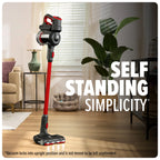 Dirt Devil Cordless Standing Stick Vacuum Cleaner, Carpet & Hard Floors, Above Floor Cleaning, LED Headlights, Lightweight, 25 Min. Run Time, for Home Use, BD57010V