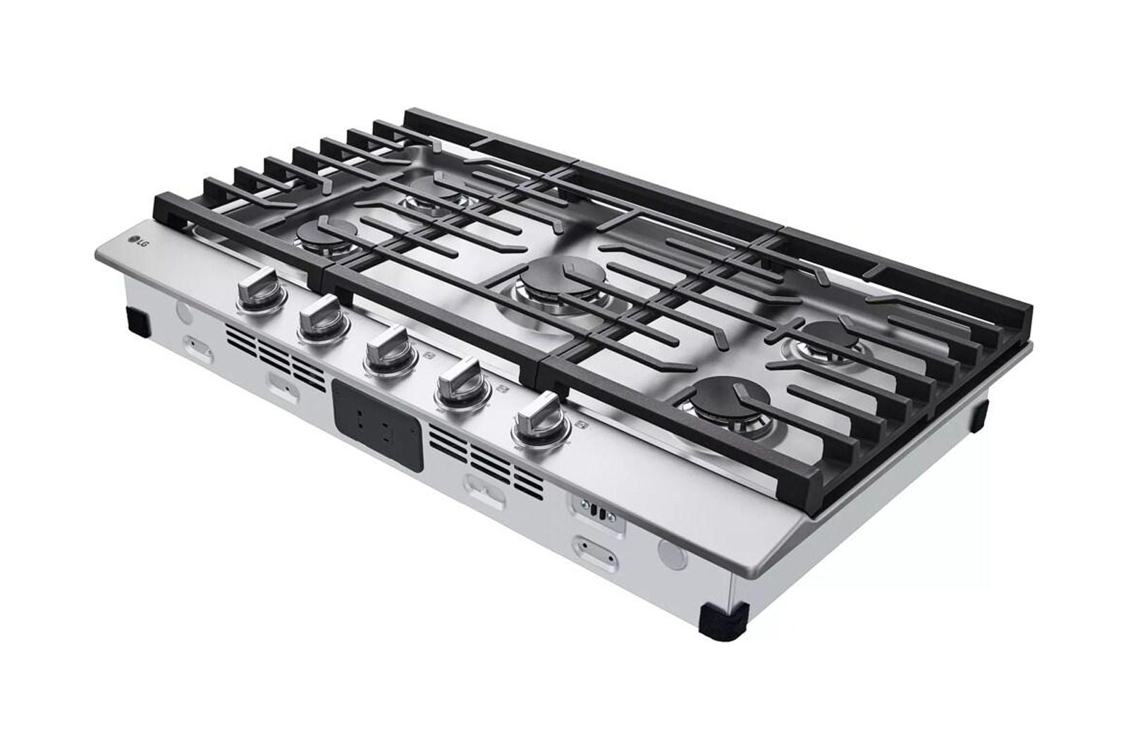 LG 36 Inch Gas Cooktop with 5 Sealed Burners Stainless Steel CBGJ3623S