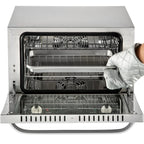 BENTISM Countertop Convection Oven Commercial Toaster Baker Stainless 19Qt 120V