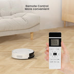 OKP Robot Vacuums with Mop Combo and Remote Control, 2 IN 1 Cleaning and Mopping, Wi-Fi Connectivity, Alexa/APP, Self-Charging Robotic Vacuum Cleaner for Home, Pet Hair, Carpets, and Hard Floors