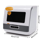 1.2KW Countertop Portable Countertop Dishwasher Compact Dishwasher 3 Programs