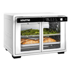 Gourmia 1700W 9-Slice Digital Toaster Oven Air Fryer, 12 Cooking Preset, 35L, Stainless Steel