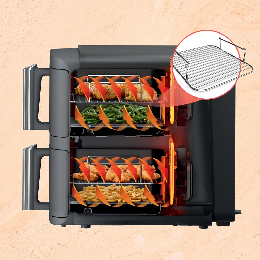Ninja DoubleStack XL 10 QT 2-Basket Air Fryer