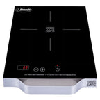 Equator 11inch Portable Single-Burner Induction Cooktop - with Handle in Black