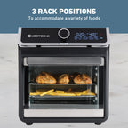 West Bend 15 Qt. Air Fryer Oven with 16 Presets, in Black (AFWB15BK13)