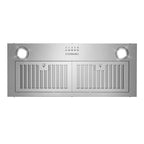 30 in. Insert Range Hood with Push Button Controls in Stainless Steel