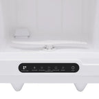 Flip-top Dishwasher White 5 intelligent washing functions Portable Countertop Dishwasher Compact  Low Noise Mini Dishwasher with Water Tank Leak-Proof Dry