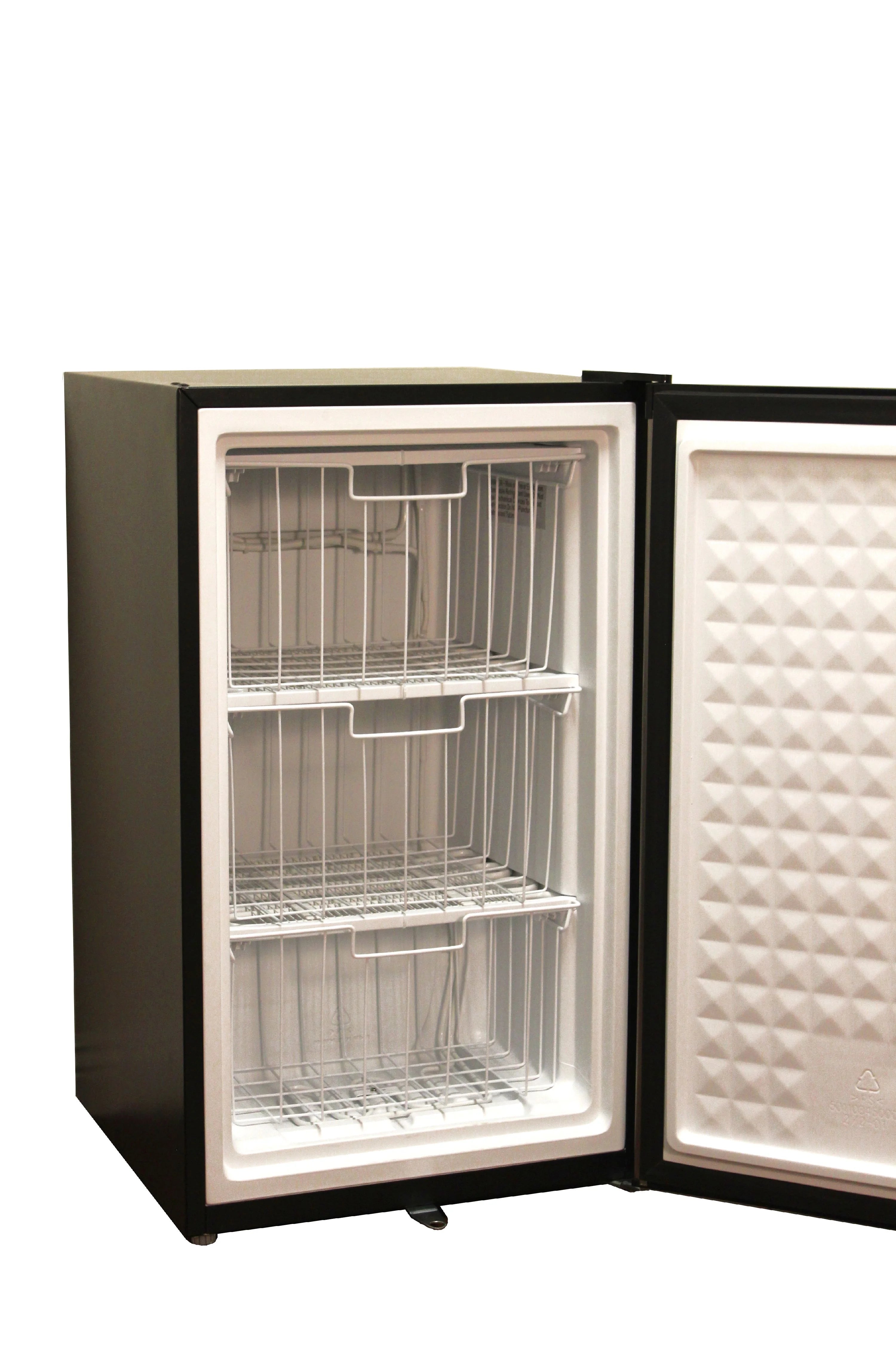 Sunpentown 3.0 Cu ft Upright Freezer with Energy Star, Stainless Steel