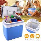 Moclever Portable Car Refrigerator with Removable Divider, 10.52 lb
