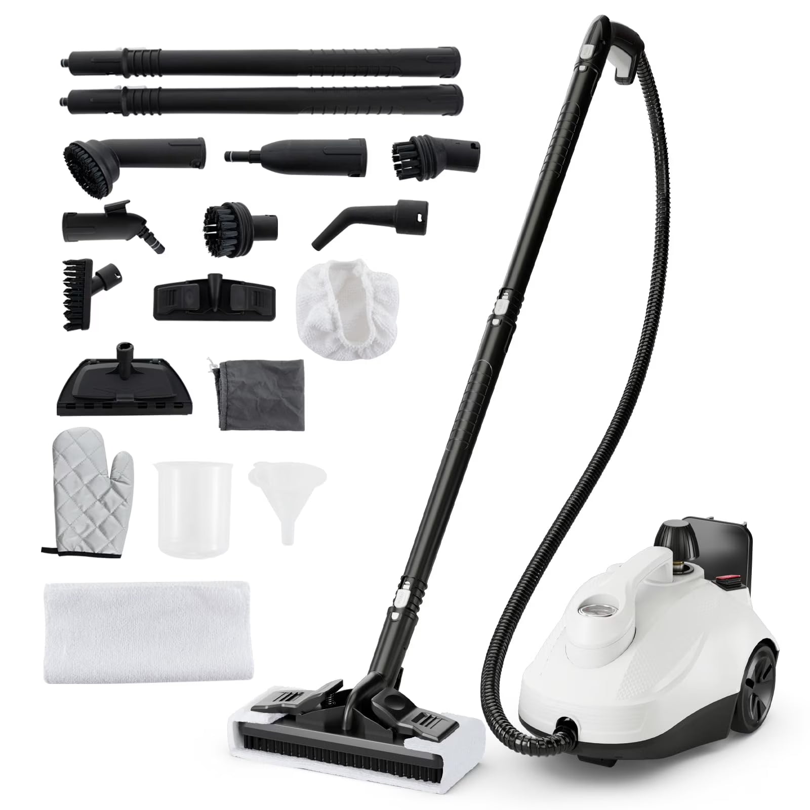 Multipurpose Steam Cleaner 1800W Portable Household Steamer with 61 oz Tank
