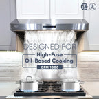 Pacific Trusteam Under Cabinet Hood SC8830BS Bundle with Pacific SUS304 Deflector Board��